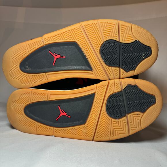 Size 10 - Nike Air Jordan 4 Retro Laser Men's Shoes - Picture 7 of 11